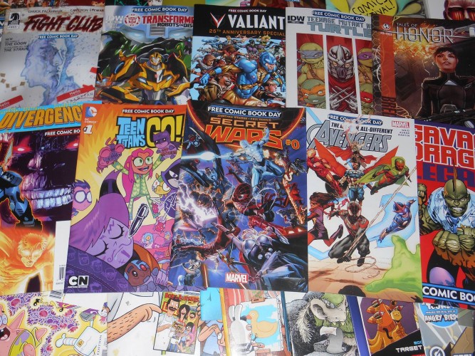 free comic book day - valiant - tmnt - transformers